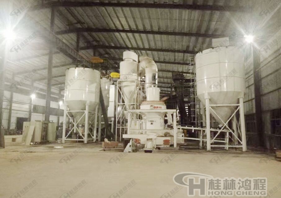 方解石磨粉機，雷蒙磨粉機，600目重鈣粉設(shè)備，HC1700擺式磨